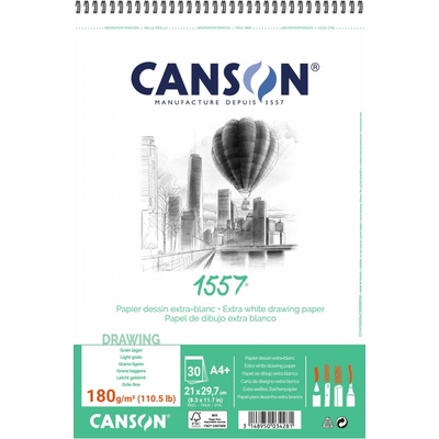 Canson 1557 blok lepený 180g A3 30 listů – Zboží Mobilmania