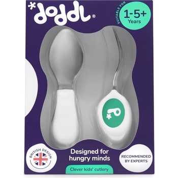 Doddl Иновативен сет прибори за хранене Doddl - 2 части, морско синьо (D1010)