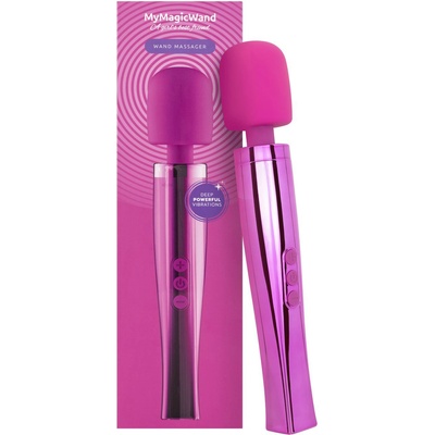 MyMagicWand Wand Massager Deep Powerful Vibrations Pink
