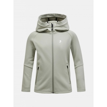 Peak Performance Jr Rider zip Hood limit green