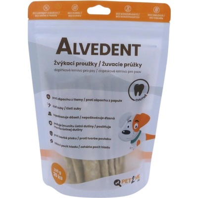 Alvedent Žvýkací proužky 200 g