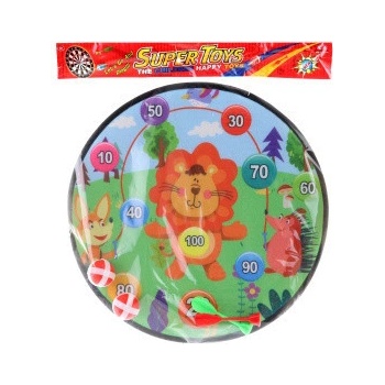 Terč zvířátka 35 cm na míčky a šipky