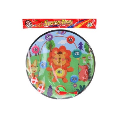 Terč zvířátka 35 cm na míčky a šipky