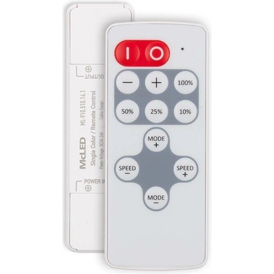 Sada RF Nano pro jednobarevné LED pásky, MCLED ML-910.510.14.1