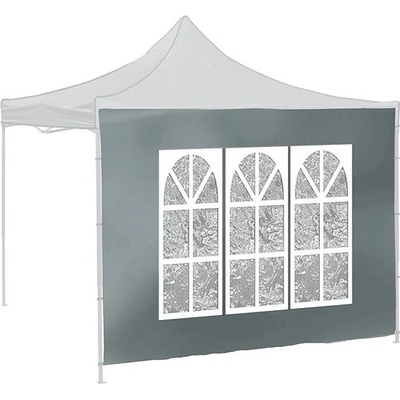CATTARA Bočnica k altánku WINDOW 2 × 3 m 420D WATERPROOF, sivá