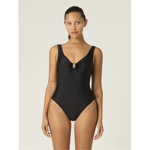Modibodi Менструални бански Modibodi High V Neck One Piece Modibodi | Cheren | ЖЕНИ | L