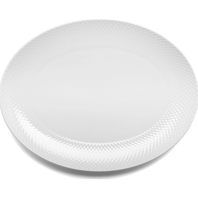 Porcelánový oválný talíř Rhombe 35x26,5 cm Lyngby Porcelaen