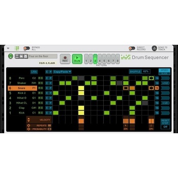 Reason Studios Drum Sequencer
