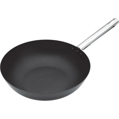 MasterClass Panvica WOK 30 cm z uhlíkovej ocele nepriľnavá MCCWOK2
