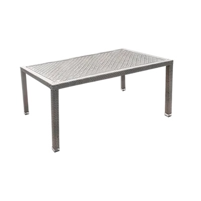 Horecano Маса 160х90х75см pvc ратан/алуминиева рамка разглобяема(bz-tr005) (0195276)