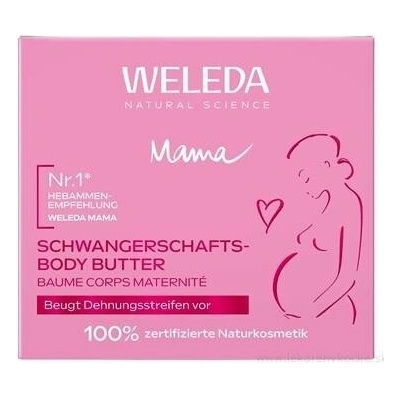 WELEDA Těhotenské ošetřující máslo 150 ml