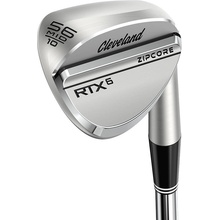 Cleveland RTX6 Zipcore pánská wedge Levá ocel, 50° bounce 10°