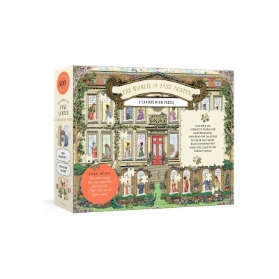 Jigsaw The World of Jane Austen A Conversation for Adults OAKLEY JACQUI 500 dielov
