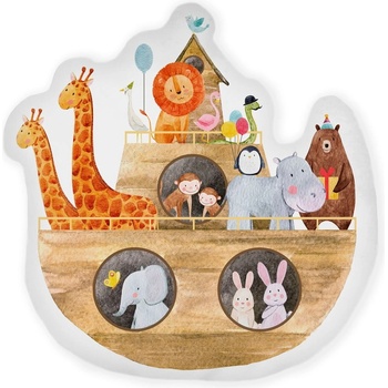 Folkifreckles Бебешка възглавница Noah's Ark - Folkifreckles (1033116)