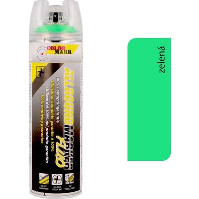 Color-Mark Allroundmarker 360° fluorescenčná zelená 500ml - bodové značenie