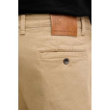 Benetton панталон чино мъжки от памук с еластан (4Q60UF05G)