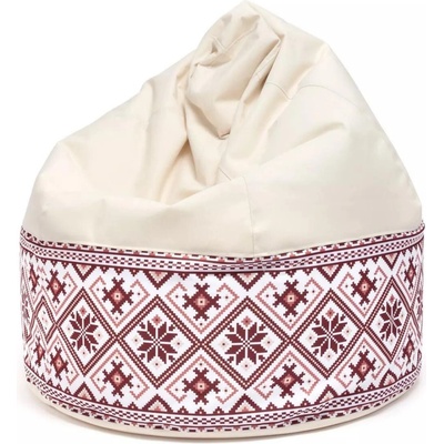 INTERMEDIC SK Sedací vak Viper outdoor Folk Folk 4 - M20 krémovo-hnedý
