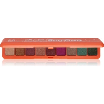 J.Cat Beauty’ Sweet Tooth палитра сенки за очи цвят 101 Berry cream 7.2 гр