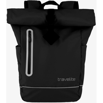 Travelite Basics Roll-up Plane Black Раница Travelite | Cheren | ЖЕНИ | ONE SIZE