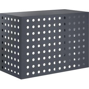 vidaXL Покритие за климатик Антрацит 100 x 50 x 70 cm Стомана (8014131)