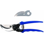 Basic Лозарска ножица Basic - 200 mm, с резервно острие, синя (382503)
