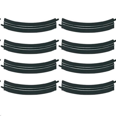 Carrera Комплект от 8 автомобилни пистови магистрални обиколки, Carrera, черен (20061613)