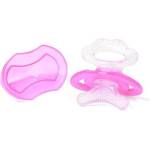 Babyono Силиконова дъвкалка Babyono - Розова (5901435409374)