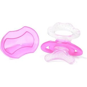 Babyono Силиконова дъвкалка Babyono - Розова (5901435409374)