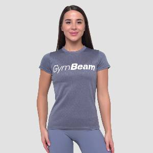 GymBeam Дамска тениска Mesh Essence Denim Blue M