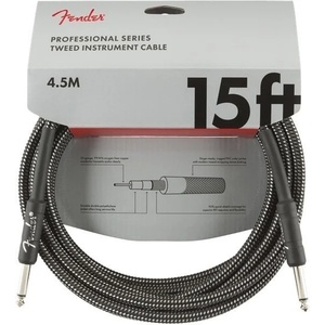 Fender Professional Series Gray Tweed 4, 5 m Директен - Директен Инструментален кабел (0990820065)