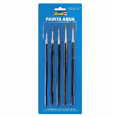 Комплект четки Revell - Painta Aqua, 5 броя (R39624)