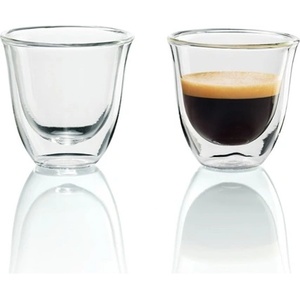 DeLonghi Комплект чаши за еспресо delonghi dlsc310, 2 бр. , двойни стени, термоустойчиви, 300 (dlsc310)