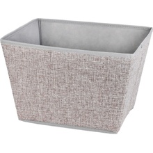 Homestyling Úložný box 39x30x24 cm textil šedý KO-101001710seda