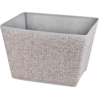 Homestyling Úložný box 39x30x24 cm textil šedý KO-101001710seda