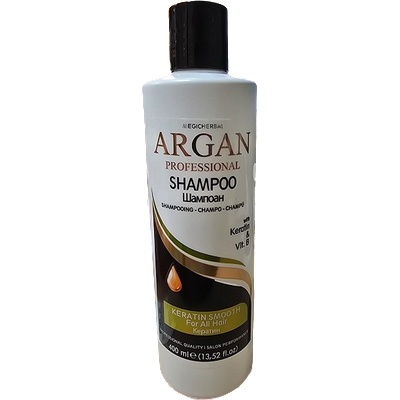 ARGAN Шампоан за коса с кератин и витамин b, 400мл
