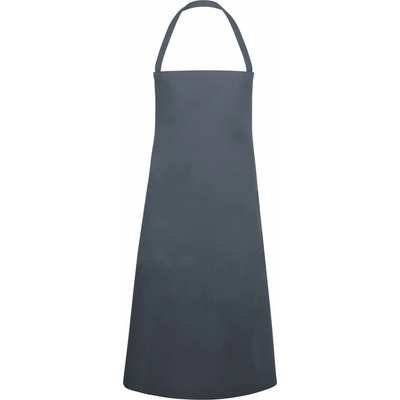 G.Gastro Karlowsky Zástěra s laclem Basic antracitová D14514986