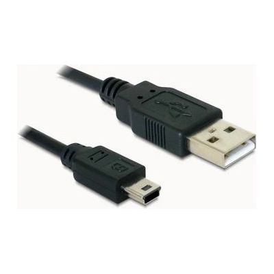 Delock Кабел Delock - 82396 (USB-A 2.0 - USB Mini-B, 5 пина, мъжки/женски, 0, 7 м) (82396)