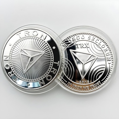 HARAHU Монета Tron - Сребърна KP13396 (13396)