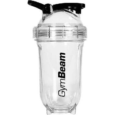 Šejkr Tritan Clear 500 ml - GymBeam Barva: Bílá