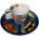 ABYSTYLE Комплект ABYSTYLE DC COMICS Mirror mug & plate set Logo, Чаша, Подложка с емблеми (ABYSTYLE-MMP002)