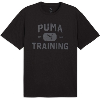 PUMA Тениска m graphics train logo relaxed tee