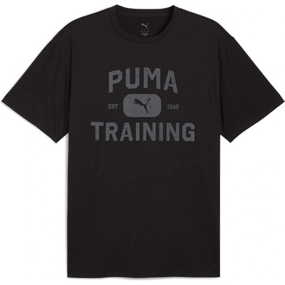 PUMA Тениска m graphics train logo relaxed tee