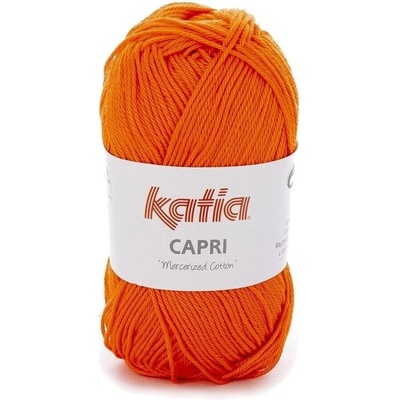 Katia Capri 82143 Deep Orange Плетива прежда (82143)