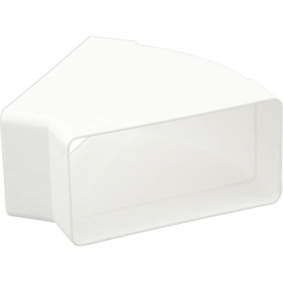 Dalap Правоъгълно хоризонтално PVC коляно 45°, 220x90 мм (955)