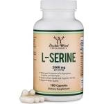 Double Wood Supplements L-Serine/ L-серин, 180 капсули Double Wood (1P1YX DW)