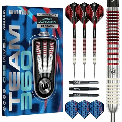 Winmau Team 360 Jack Johnson 90% 24g steel