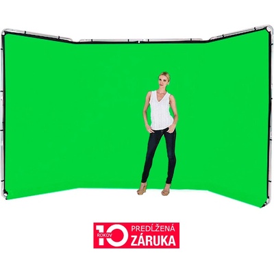 Lastolite LB7622 SET Panoramic Background 4m Chromakey Green