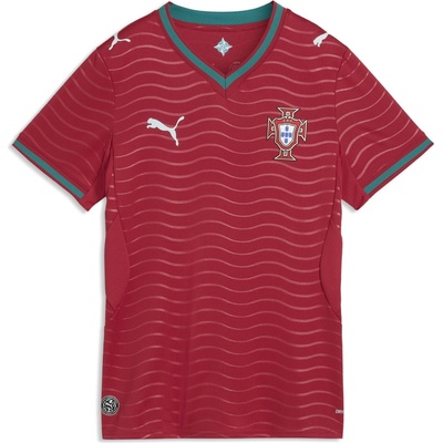 PUMA Дамска футболна фланелка Puma Portugal Home Shirt World Cup 2026 Womens - Red/Green
