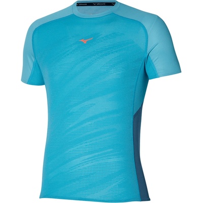 Mizuno Aero Tee maui blue