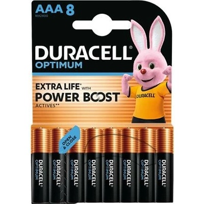 DURACELL Optimum AAA 8 ks 42393